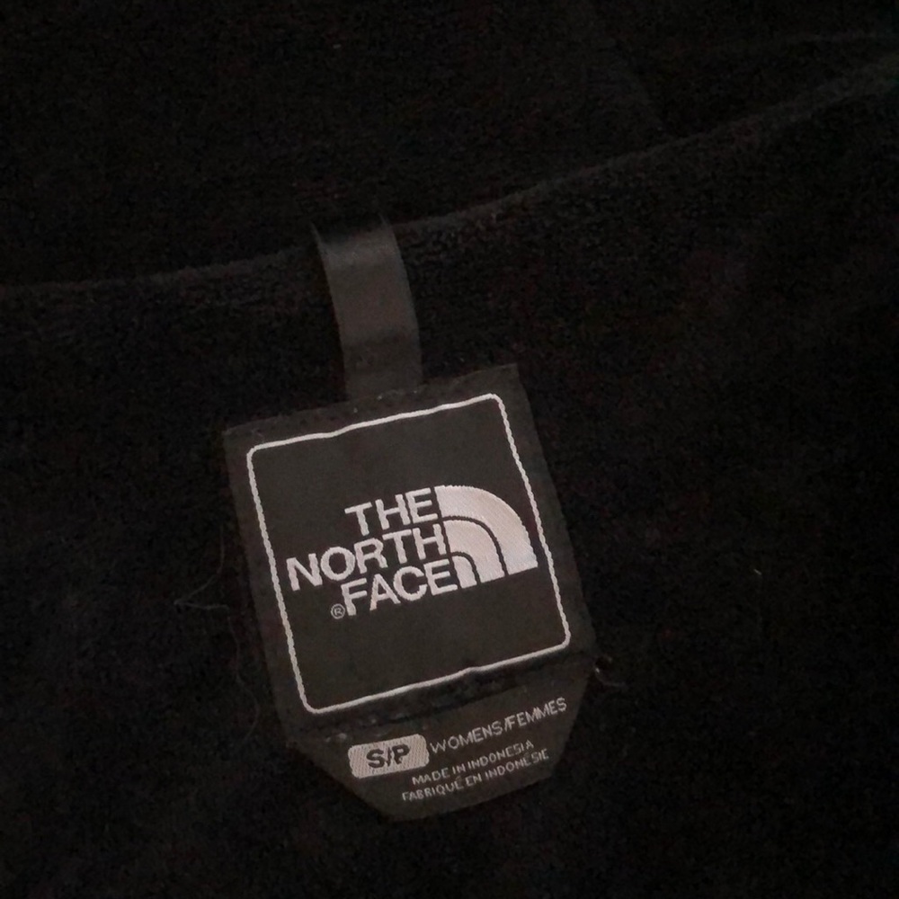 The north face black fleece lined fitted zipper pockets jacket - Picture 7 of 14